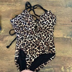 Cheetah bathing suit